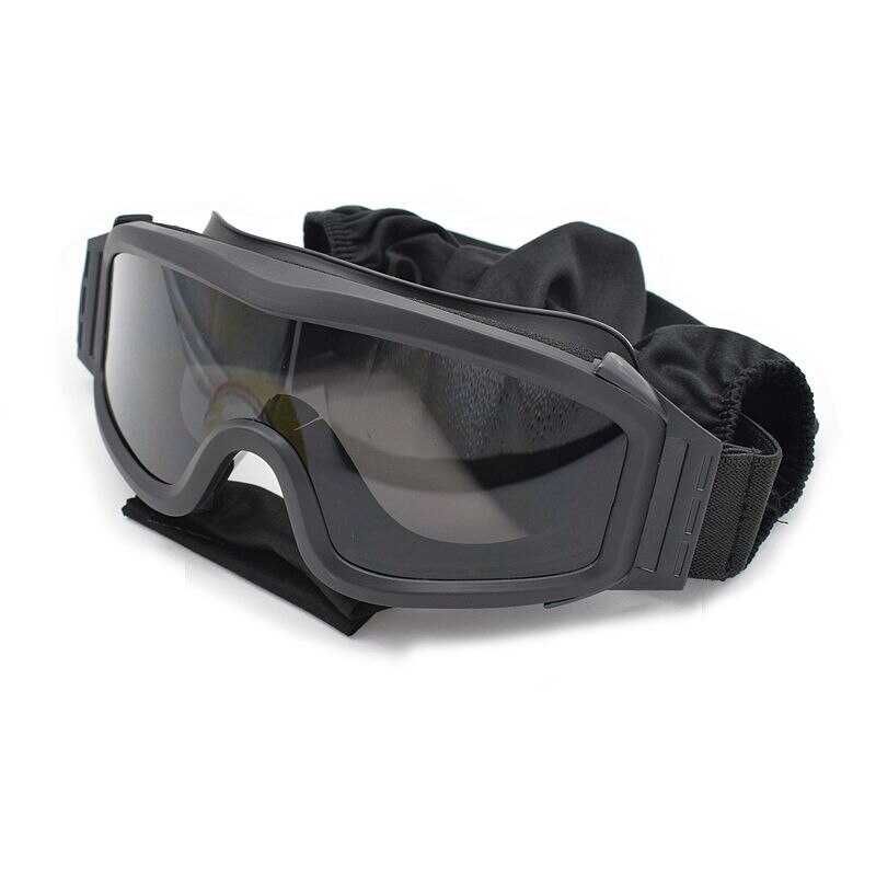 Защитные ударостойкие тактические баллистические очки-маска окуляри