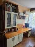 Стіл комп'ютерний офісний домашній з шафою кутик для навчання дерево