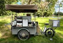 Rower gastronomiczny - mobilna kawiarnia