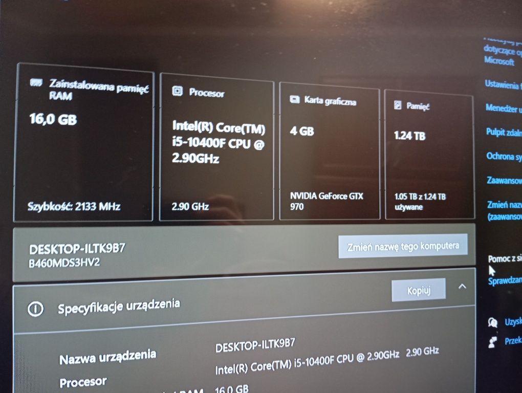 Komputer stacjonarny jak nowy.