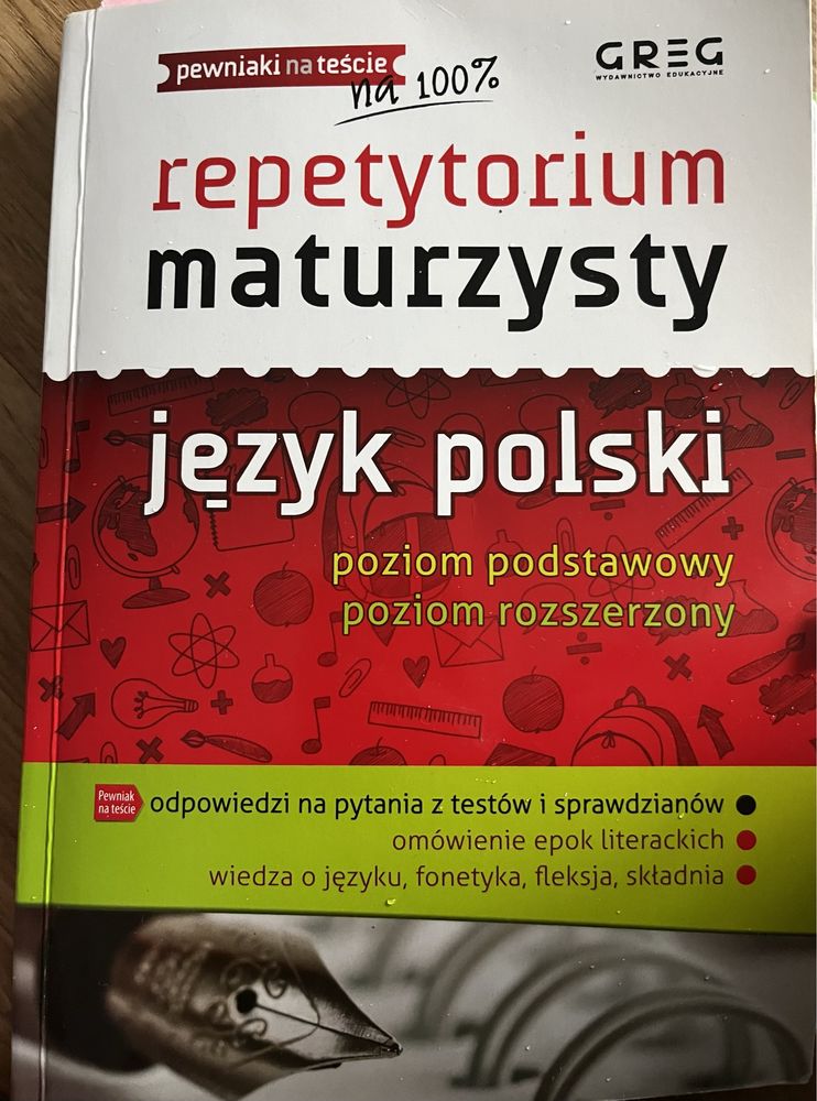Repetytorium maturzysty Język Polski.