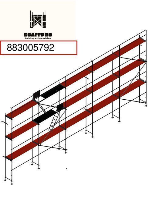 Rusztowanie systemowe plettac 15 x 8 ,5 WYPRZEDAZ