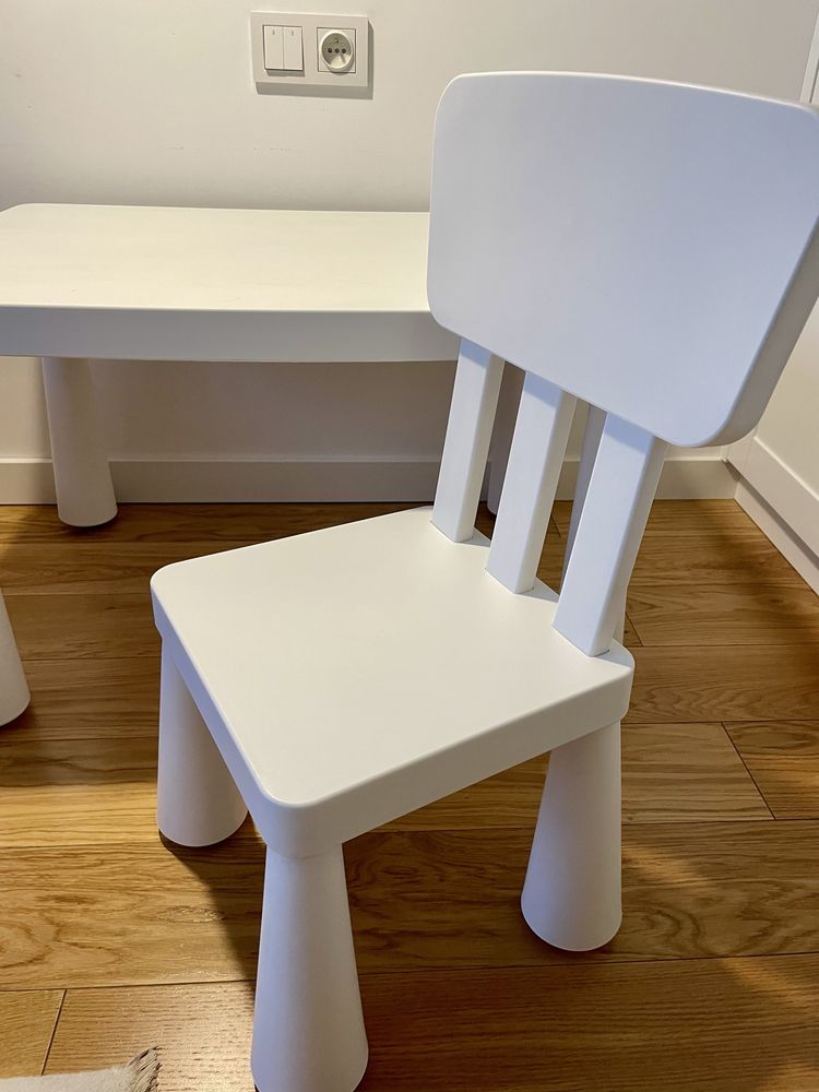 Stolik i krzesełko Ikea mammut