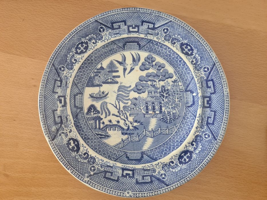 Pratos séc. XIX Staffordshire J.M.& S