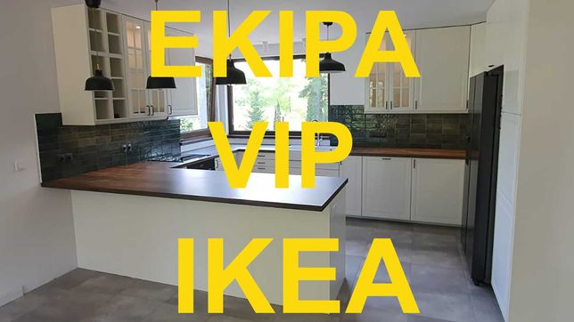Montaż kuchni IKEA, 25 lat mebli, uprawn elektr+gaz, ubezpiecz. OC