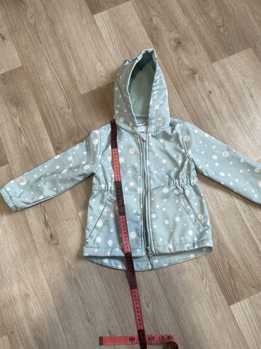 Дитяча куртка дощовик  Sinsey. Демісезонна. На флісі. Розмір 98