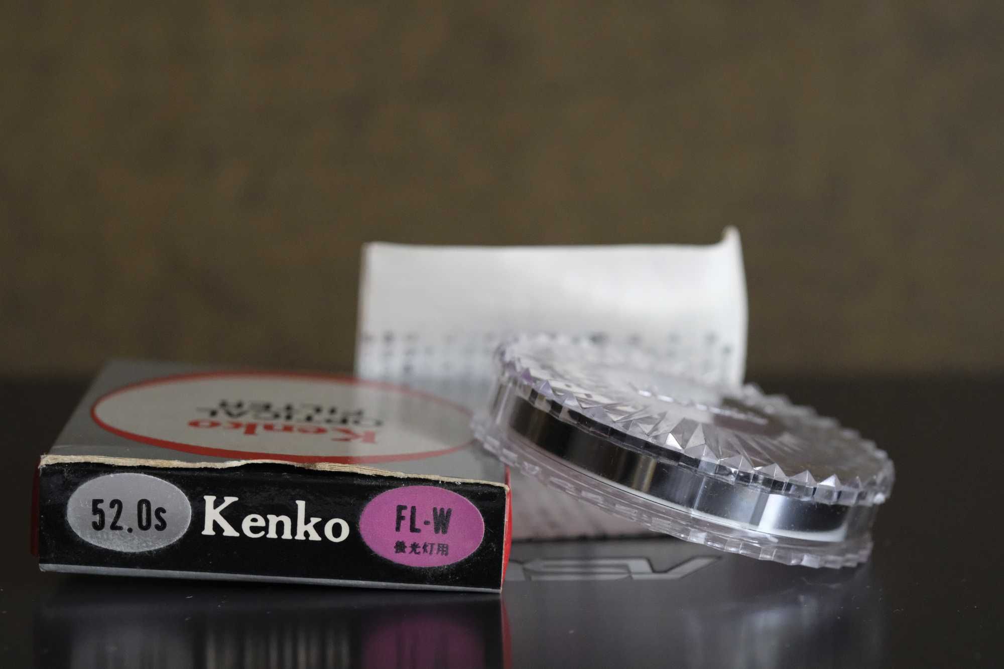 Фильтр Kenko optical FILTER 52mm Os FL-W оригинал ПЛЕНКА