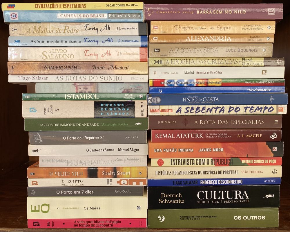 Diversos Livros História/Cultura - Consulte Listagem