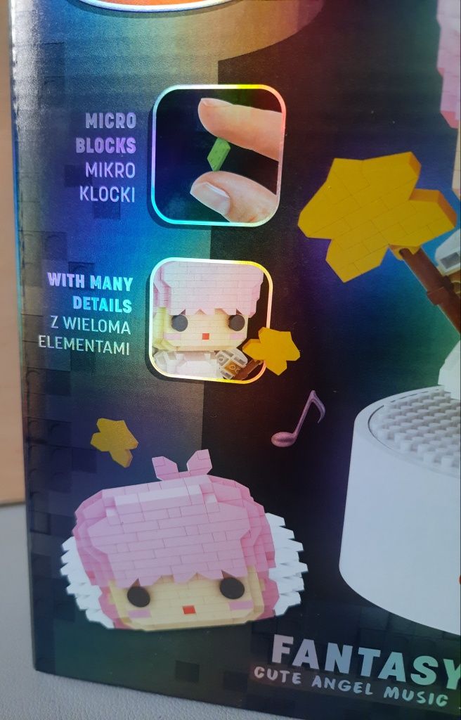 Klocki Elefun Fantasy collection Micro klocki 3D Aniołek z pozytywką