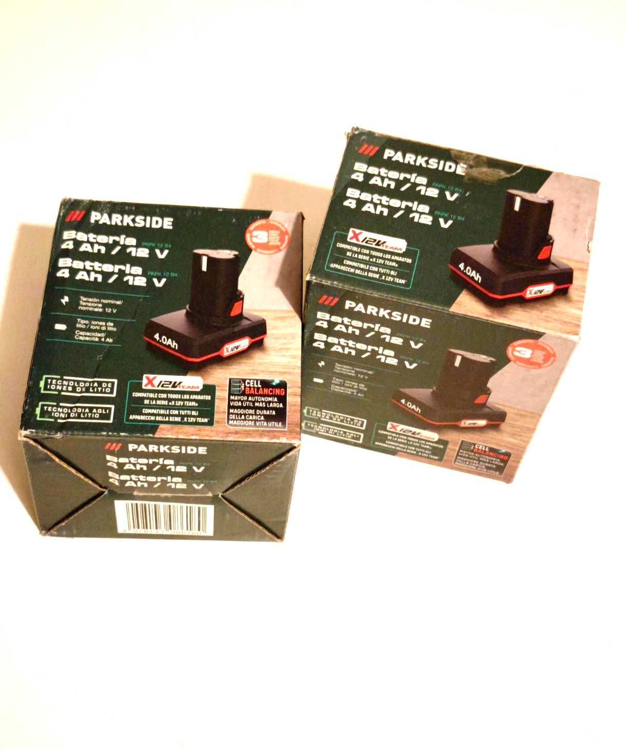 Baterias 12V 4.0Ah Parkside * NOVAS *