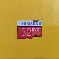 Карта памяти microSD Samsung EVO Plus 32 Гб