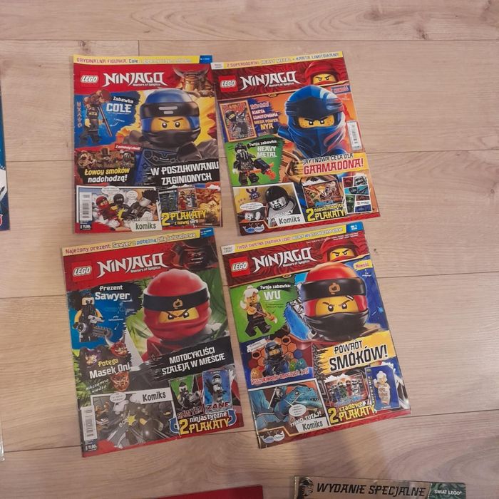 Lego Ninjago Gazetki 27 sztuk