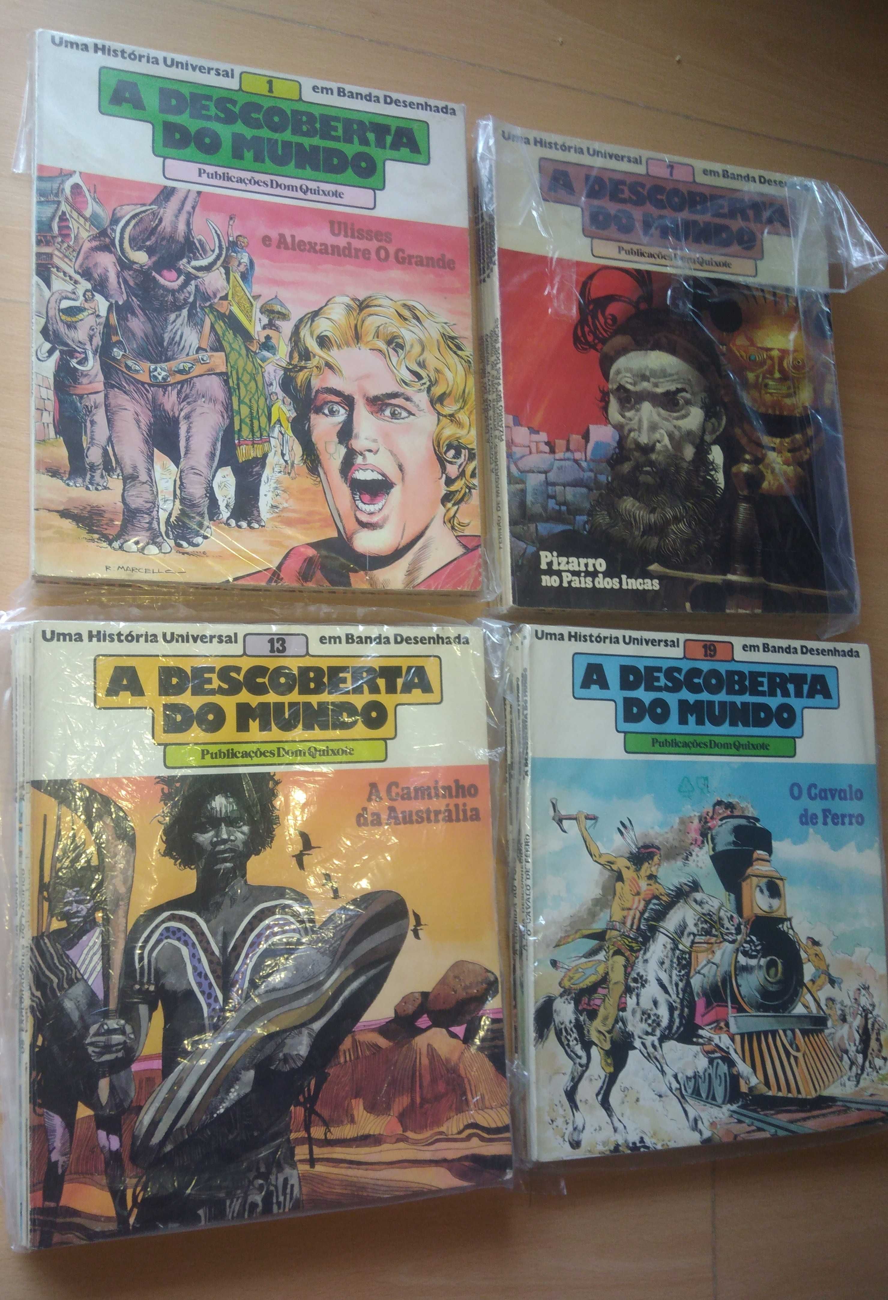 A Descoberta do mundo + 3 Revistas BD VISÃO 1975 - novos