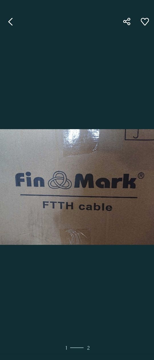 Кабель FTTH FinMark FTTH OO1-SM-03