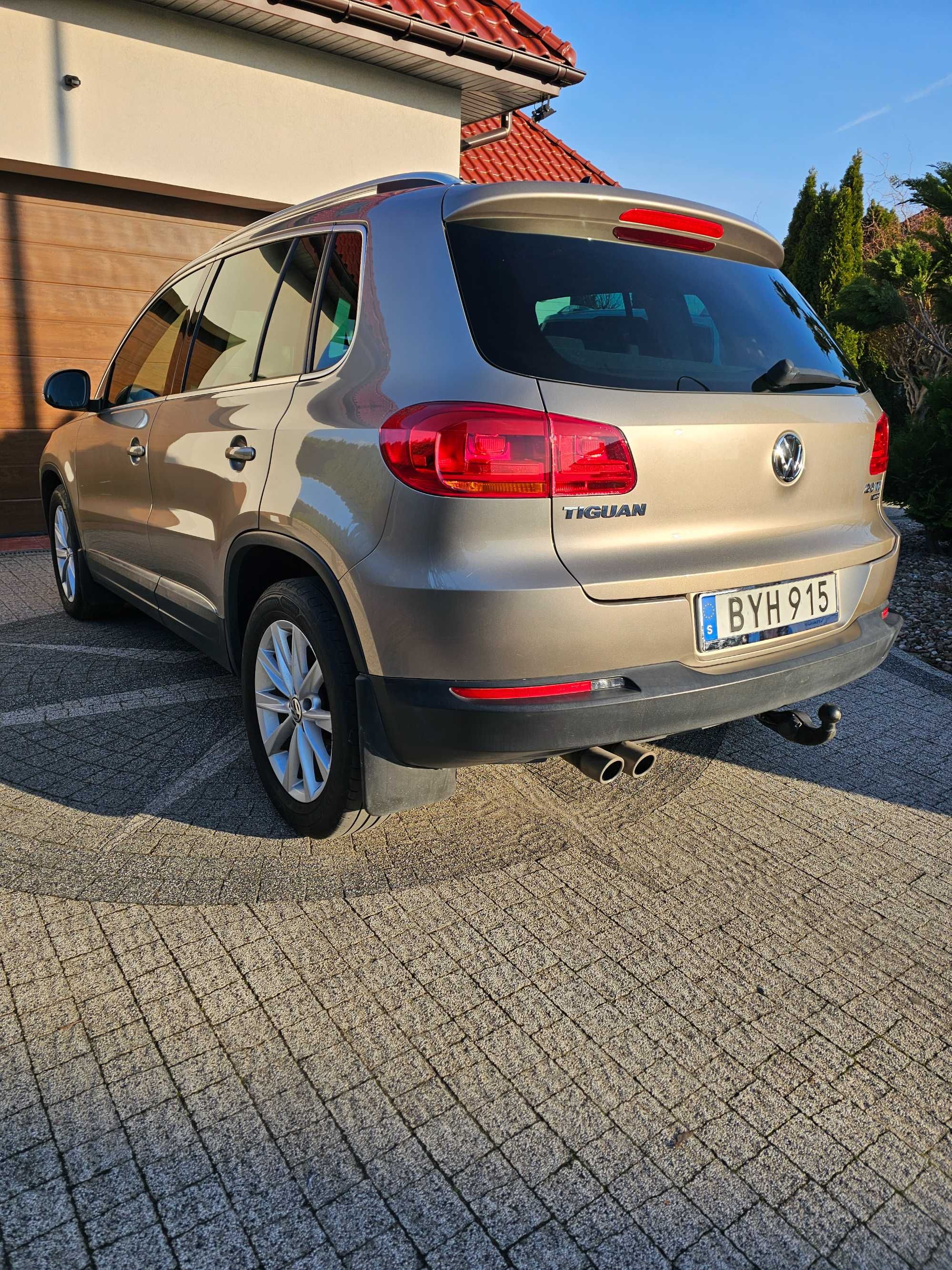 VW TIGUAN 2.0 TDI, 4 Motion, DSG 177 KM. 2014rok, BEZWYPADKOWY