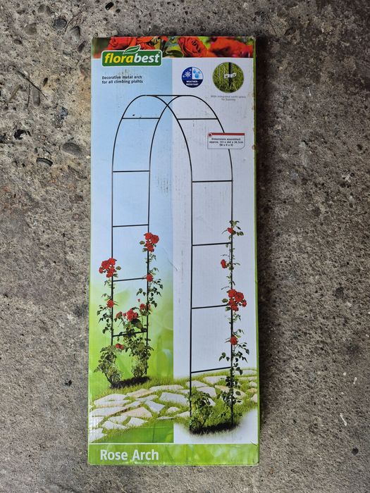 Florabest Rose arch 260cm pergola ogrodowa tarasowa balkonowa