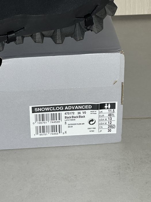 Оригінальні Salomon Snowclog Advanced розмір 12us