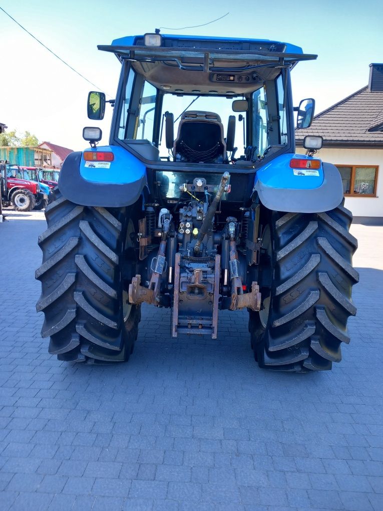 New Holland TM 165 z pneumatyką jedno I dwu obwodową