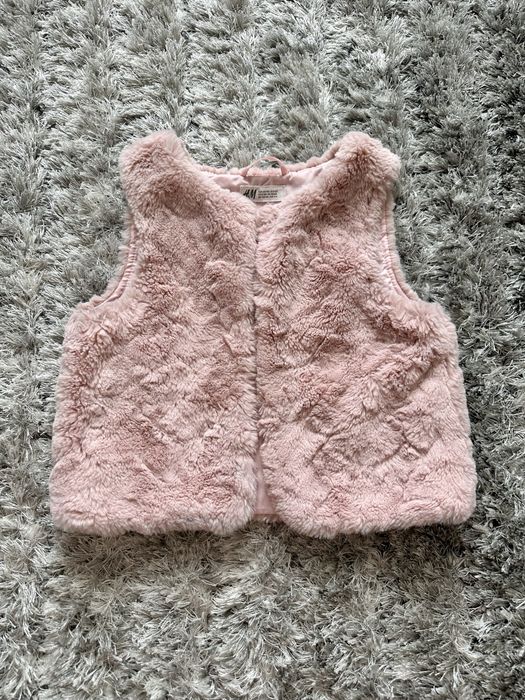 H&M futerko kamizelka ideał vest fur