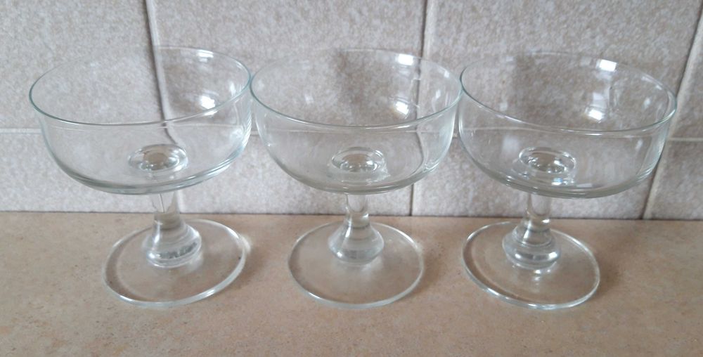 kieliszki do koktajli do szampana 3 sztuki