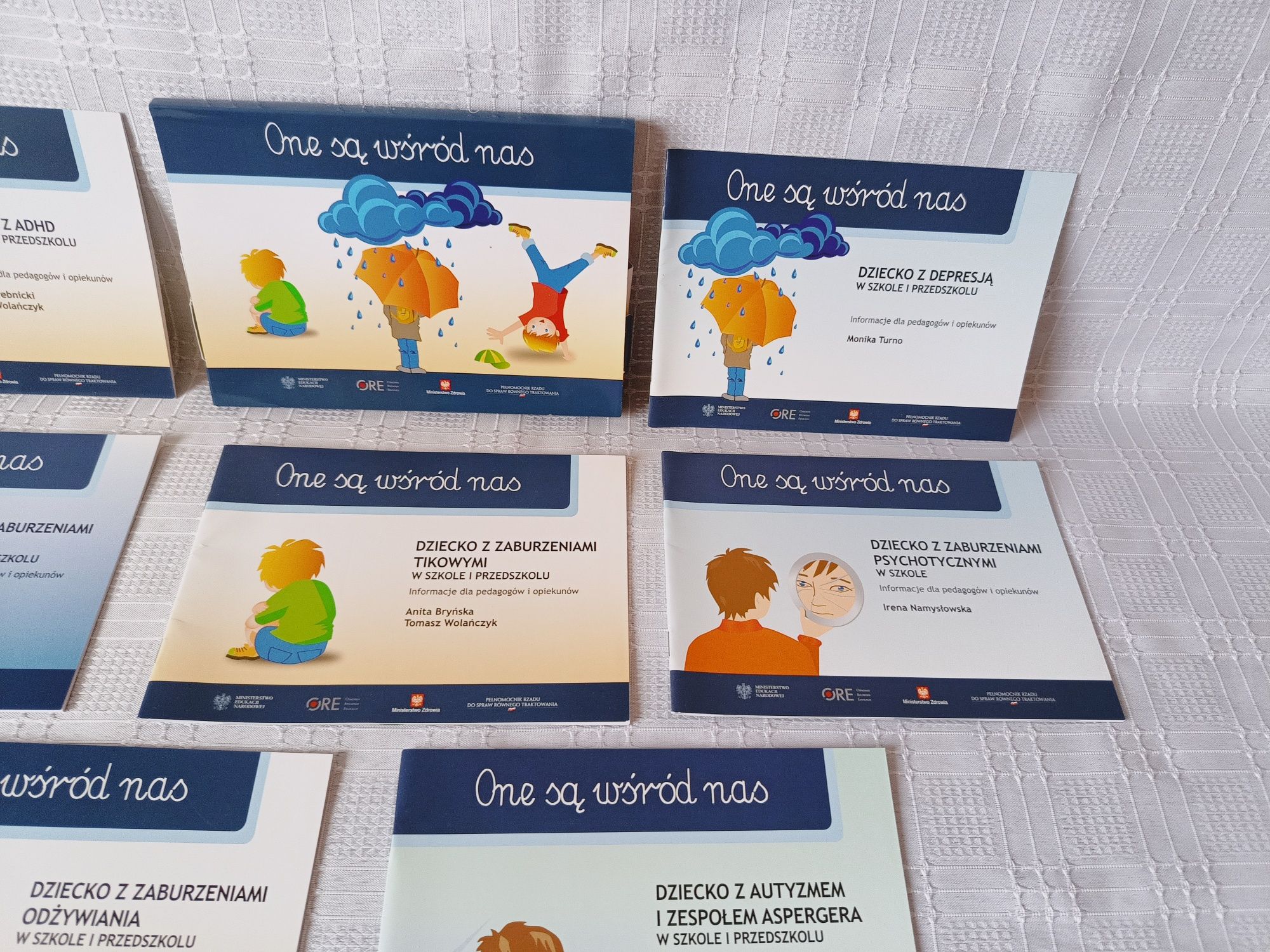 Książki dla pedagogów szkolnych do pracy z dziećmi z zaburzeniami