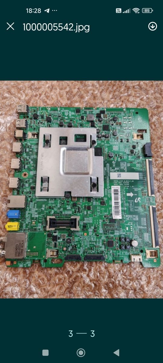 Samsung UE55MU6452U материнка