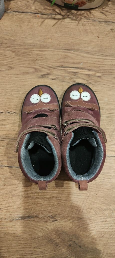 Buty jesienno zimowe Mido Noster sówki