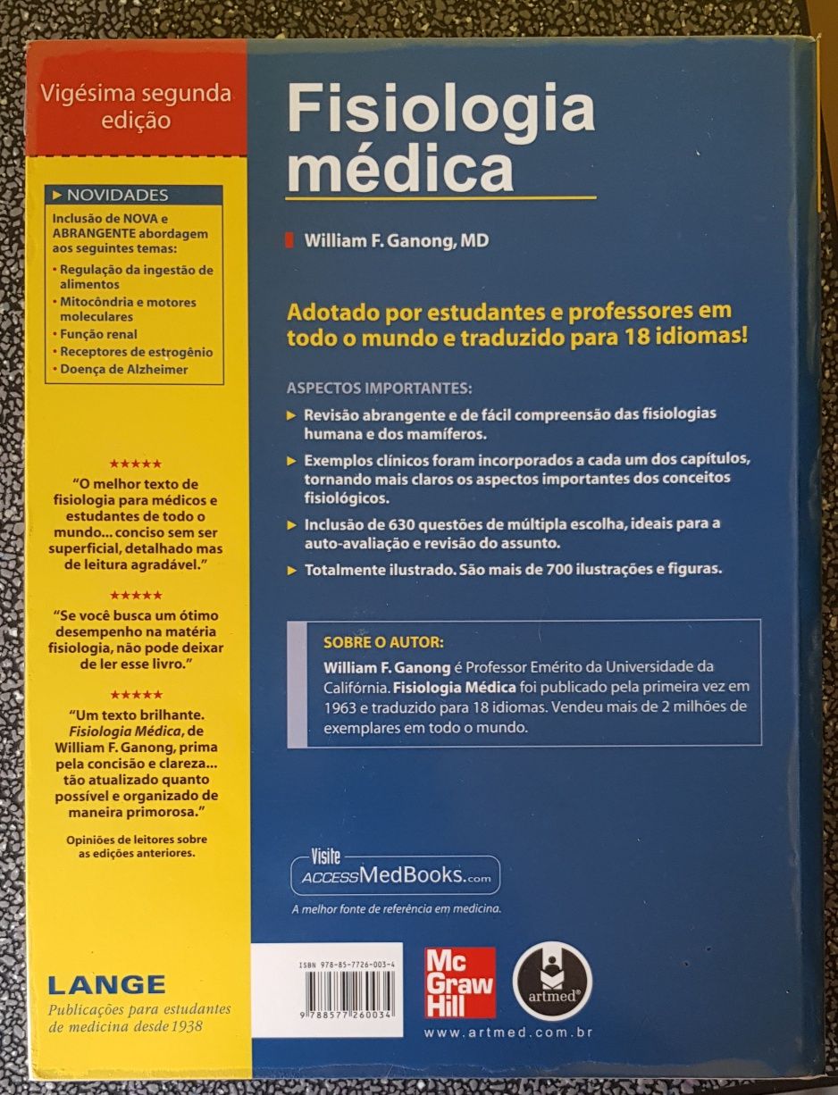 Fisiologia Médica- William F. Ganong