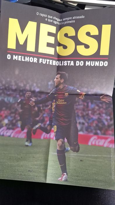Livro Messi - O melhor futebodo mundo