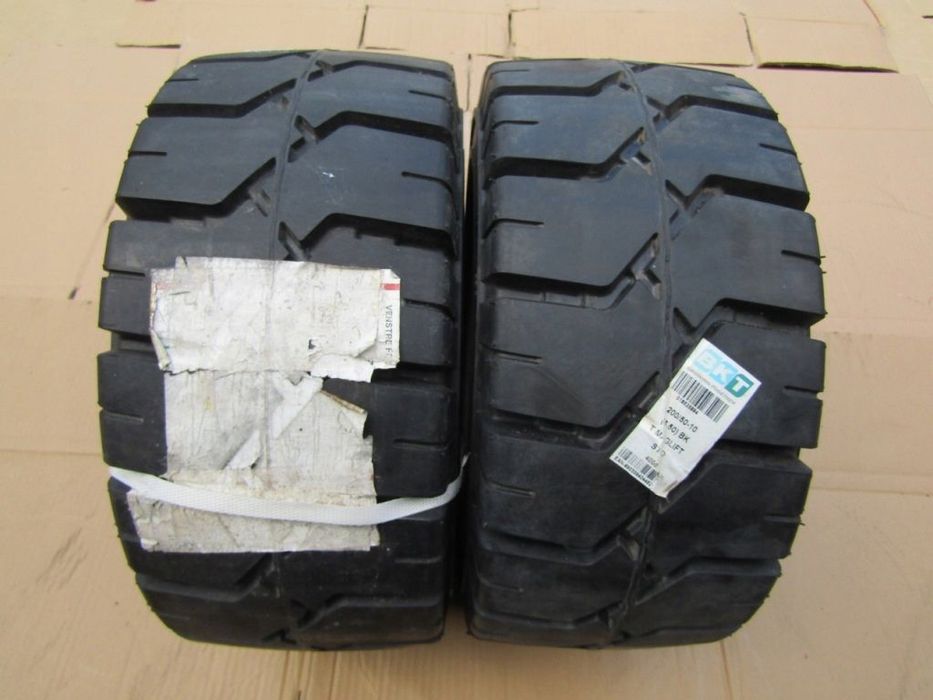 2x Opony Opona Pełna Pełne 200/50 10 do Wózka Widłowego