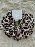 Gumka scrunchie - panterka