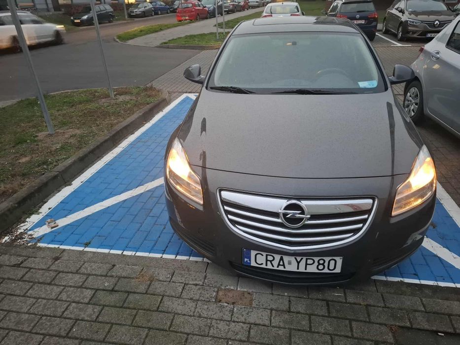 Opel insignia swiezo sprowadzona zarejestrowana