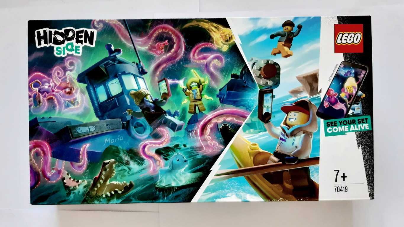 Lego Hidden Side 70419 Wrecked Shrimp Boat selado