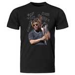 Koszulka t-shirt juice wrld nadruk czarna dowolny rozmiar