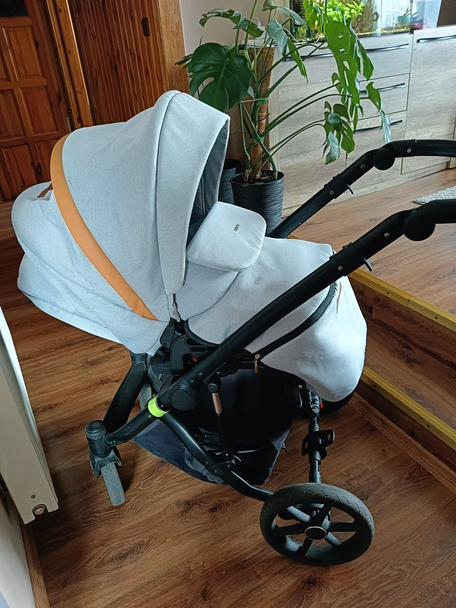 Wózek bexa ideal brąz 2w1