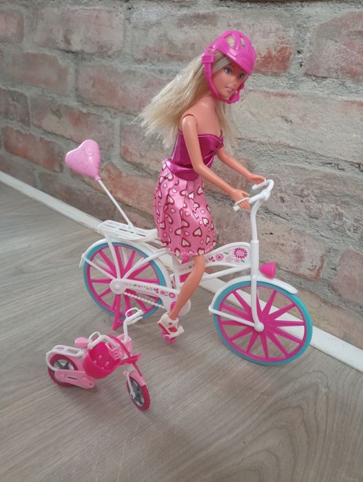 Rower lalka Barbie + drugi rowerek!!