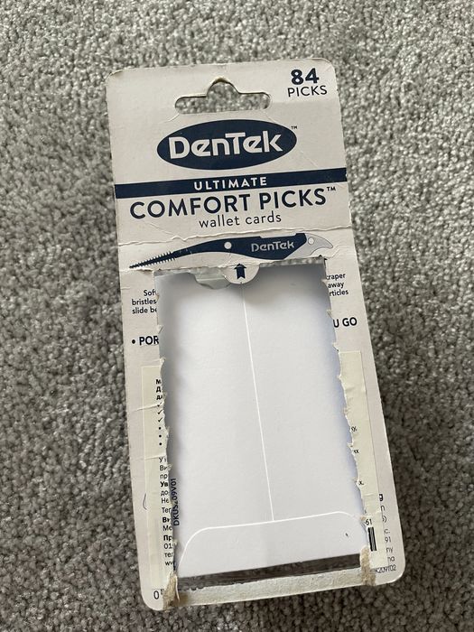 Зубочистки "Максимальний комфорт" Dentek, ершик для Зубов