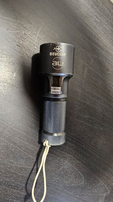 Material pesca caça submarina chumbos lanterna respirador saco faca