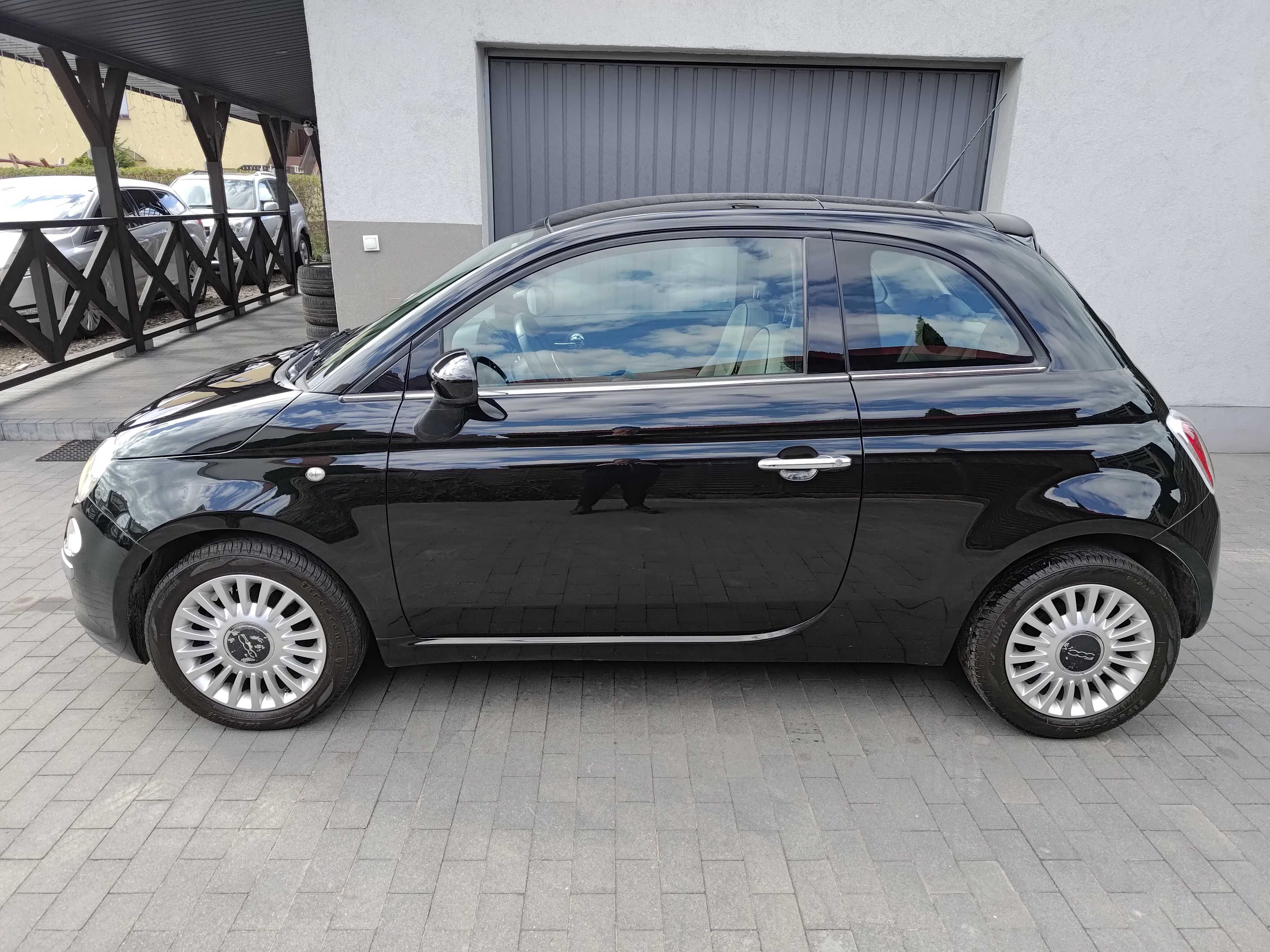 Fiat 500 1.4 Sport Klima Szklany Dach Alu Zdrowy * NIEMCY *