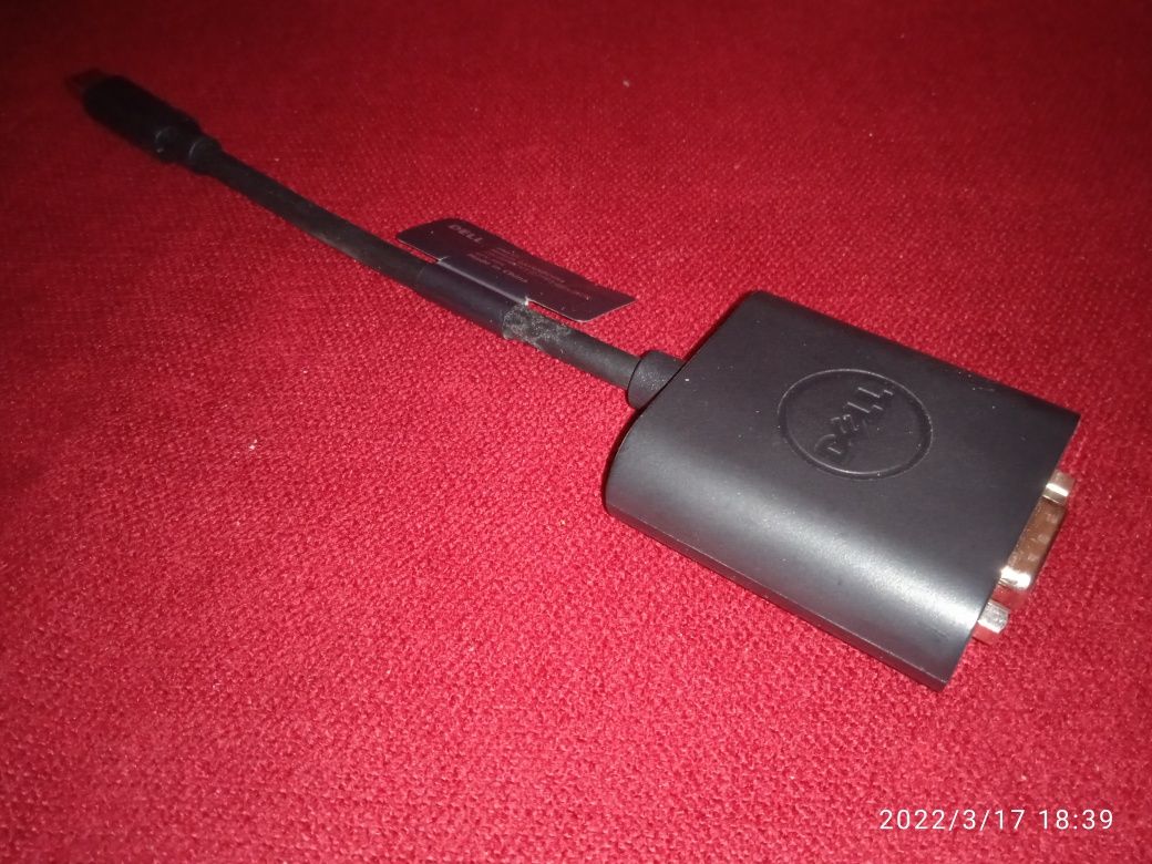 Dell przejściówka adapter mini DisplayPort na VGA uniwersalna