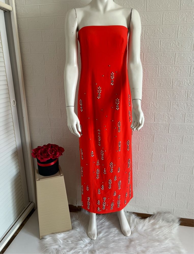 Sukienka bogato zdobiona Karen Millen L 40