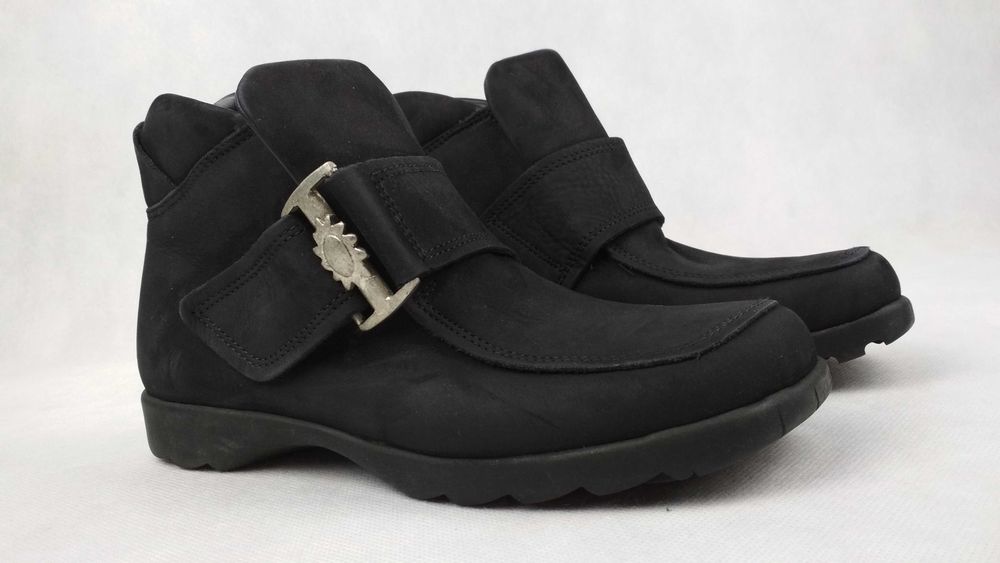 THINK! Buty Botki Z Klamrą Skórzane Roz. 36
