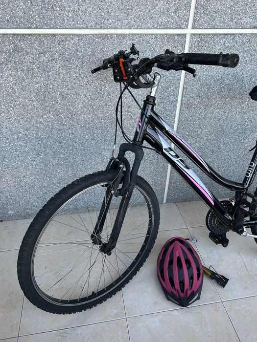 Bicicleta Preta - Rosa