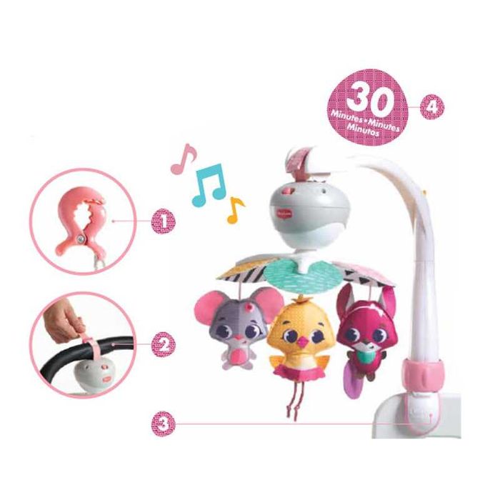 Tiny Love -Karuzelka podróżna - Świat Małej Księżniczki