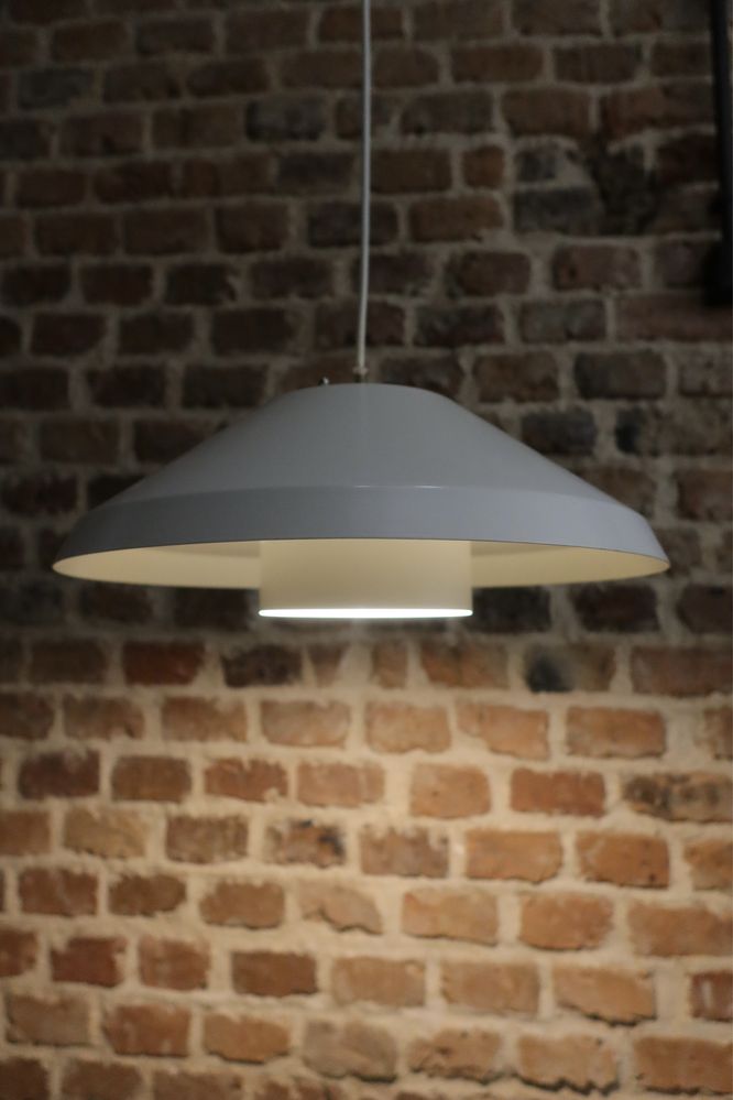 Duńska lampa sufitowa space age vintage wisząca