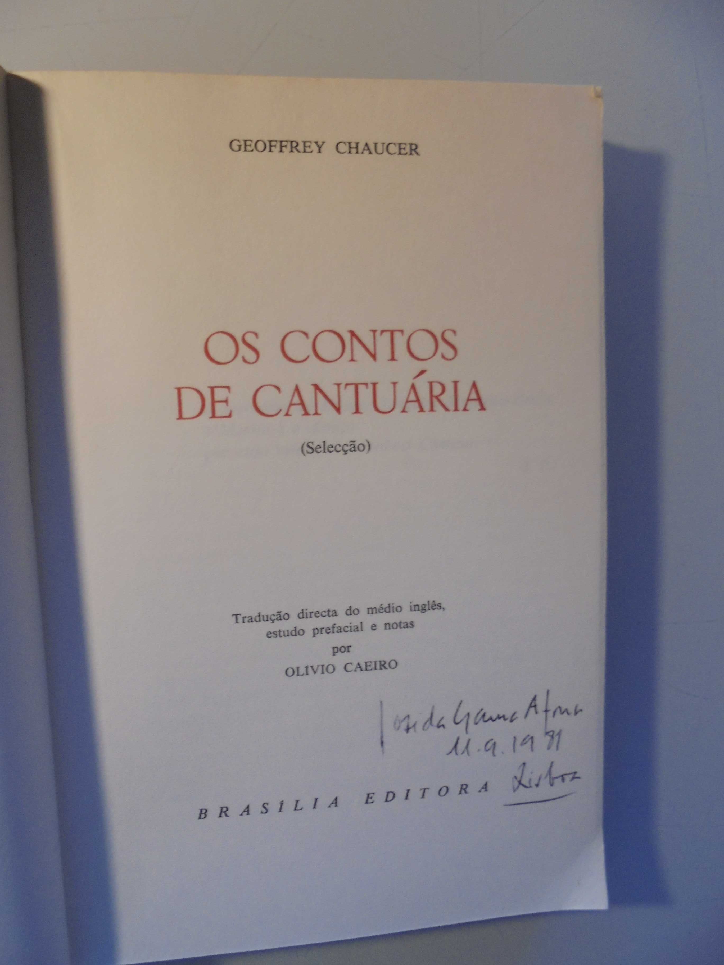 Caeiro (Olívio);Geoffrey Chaucer-Os Contos de Cantuária