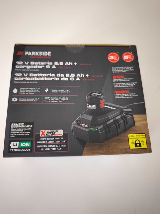 Novo kit carregamento 12v Parkside