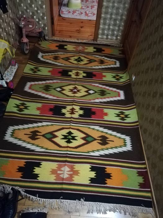 Старинный гуцульский ковер.