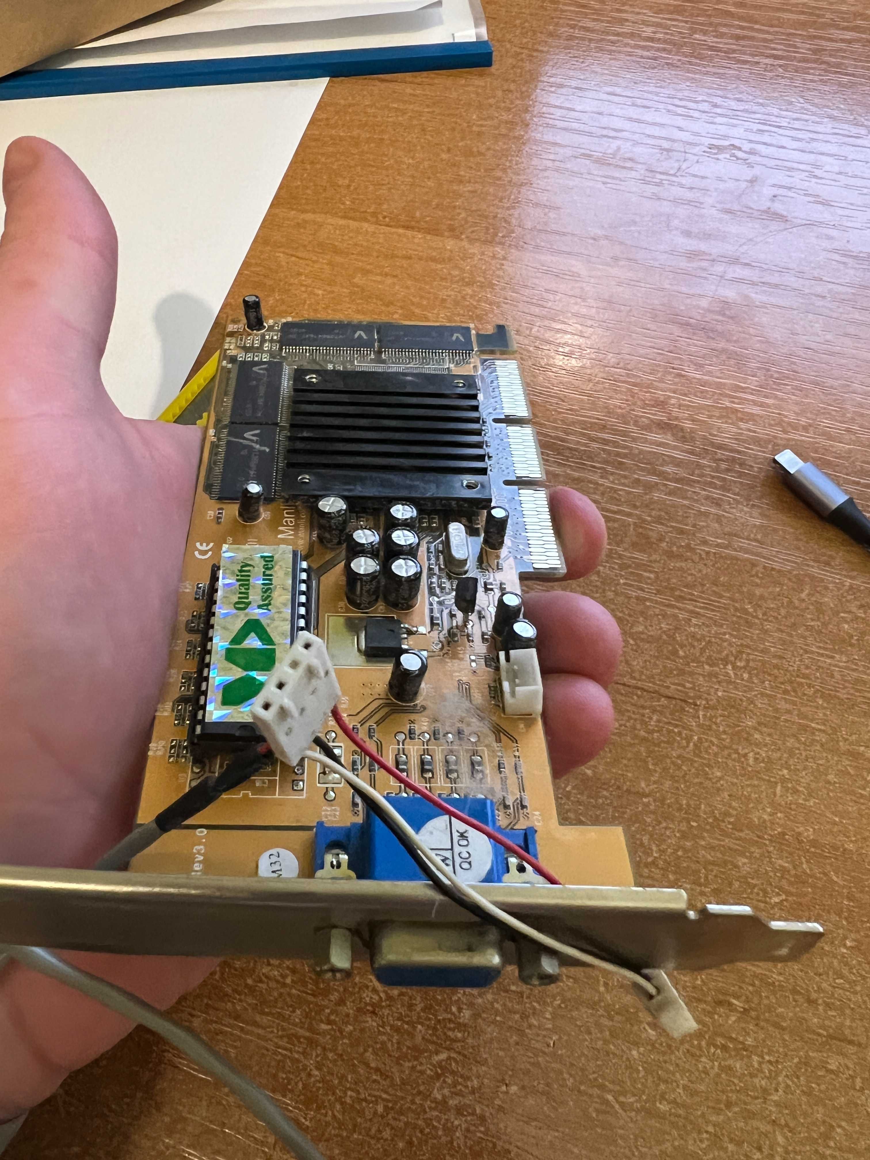 Видеокарта NVIDIA Riva TNT 2 M64 vga для фильмов, ком программ