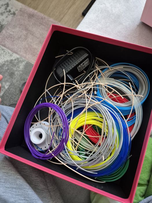 Różowy długopis 3D